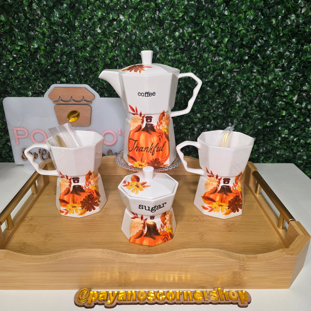 Fall 004 – Autumn Coffee Set 🍂☕
