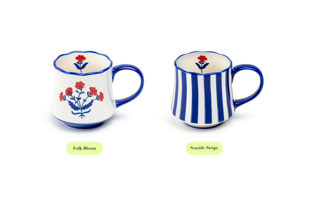 Seaside Folk Bloom 14oz Mug