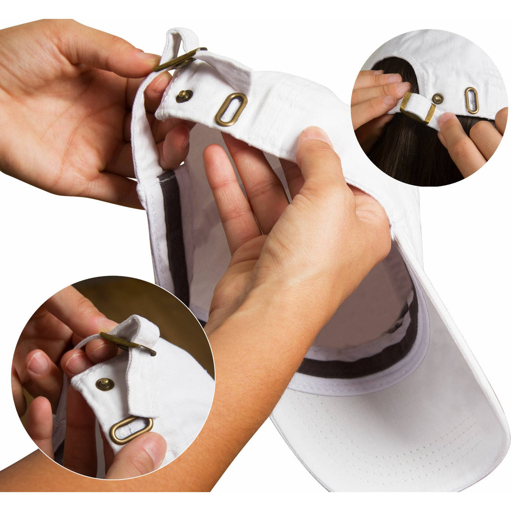 Coffee People - White Adjustable Hat: White