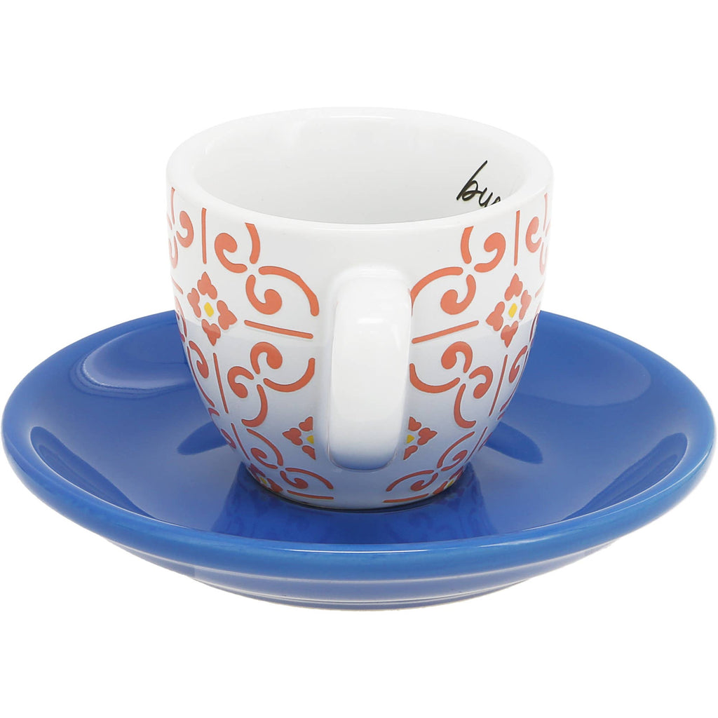 Buenos Dias - 2.5 oz Espresso Cup and Saucer