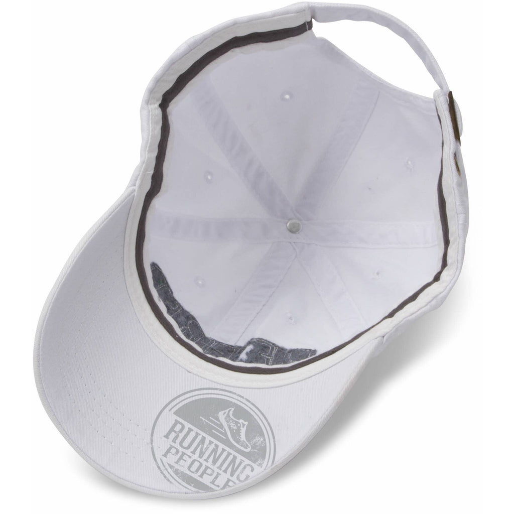 Coffee People - White Adjustable Hat: White