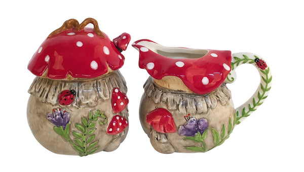 Mushroom Sugar & Creamer Set (Copy)