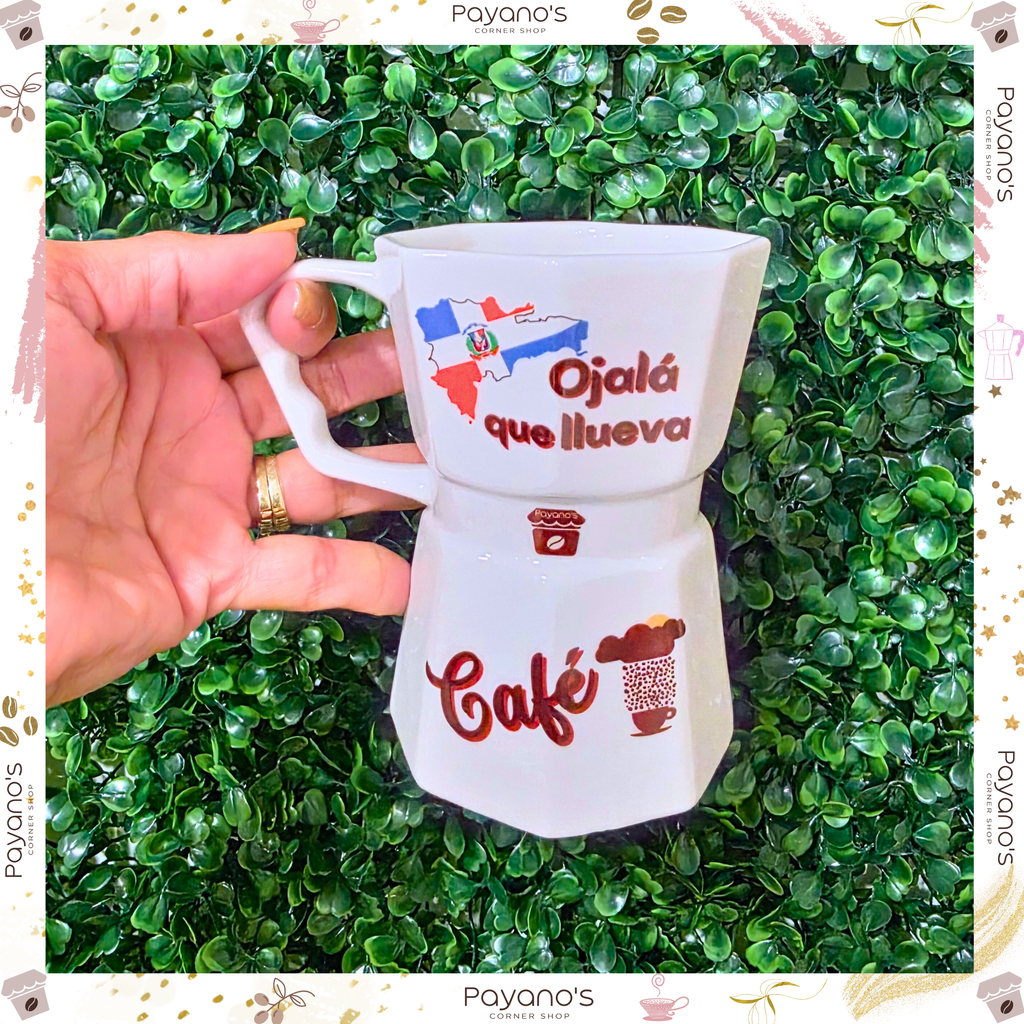 Moka Mug Ojalá que llueva Cafè