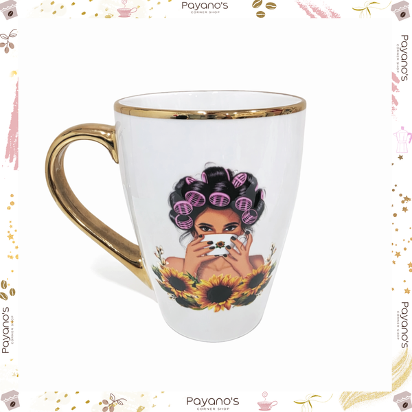 Coffee Mug Rolos Sunflower